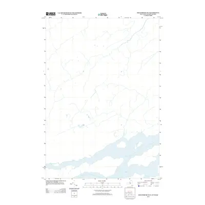 2013 Map of Hogansburg OE N, 2013 Print