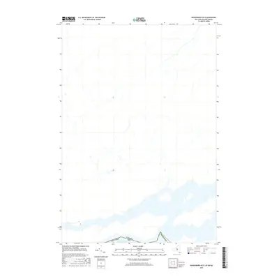 2016 Map of Hogansburg OE N, 2016 Print