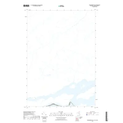 2019 Map of Hogansburg OE N, 2019 Print