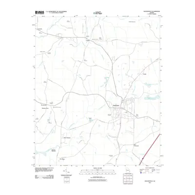 2011 Map of Hogansville, 2011 Print