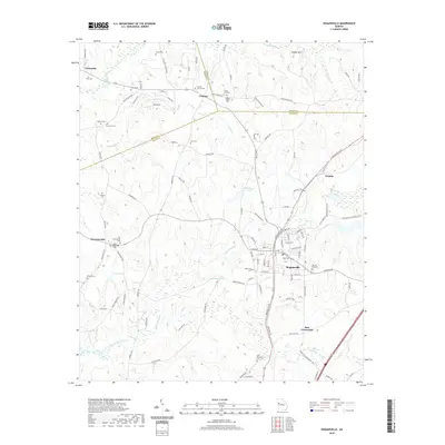 2020 Map of Hogansville, 2020 Print