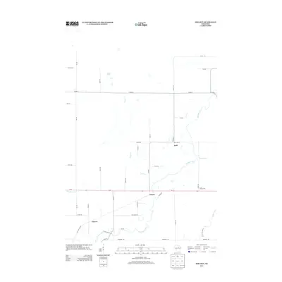 2013 Map of Hogarty, 2013 Print