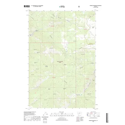 2020 Map of Hogback Mountain, 2020 Print