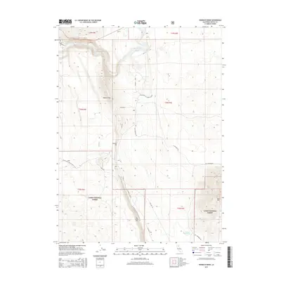2015 Map of Hogback Ridge, 2015 Print