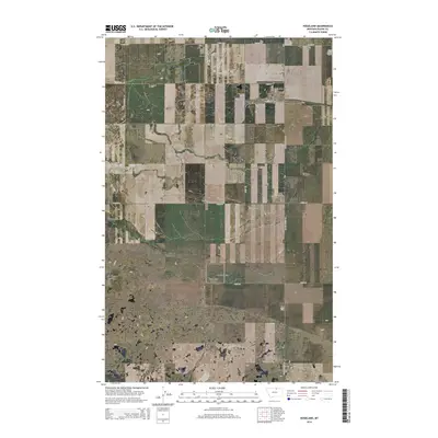 2014 Map of Hogeland, 2014 Print