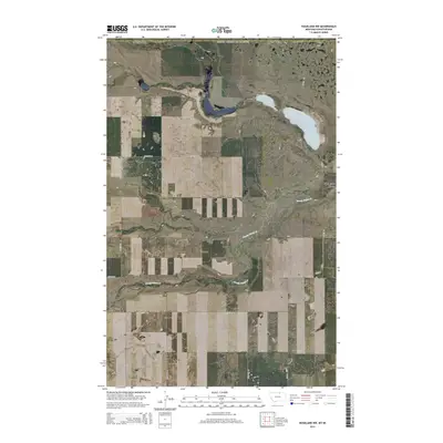 2014 Map of Hogeland NW, 2014 Print