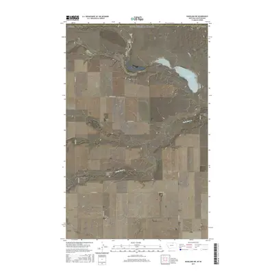 2017 Map of Hogeland NW, 2017 Print