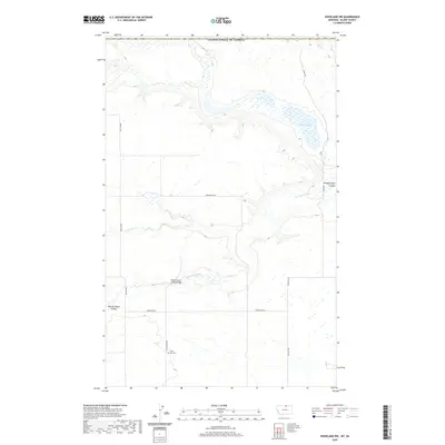 2020 Map of Hogeland NW, 2020 Print