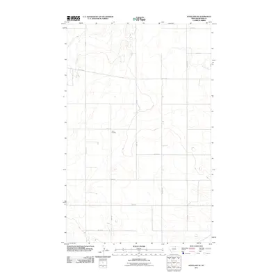 2011 Map of Hogeland SE, 2011 Print