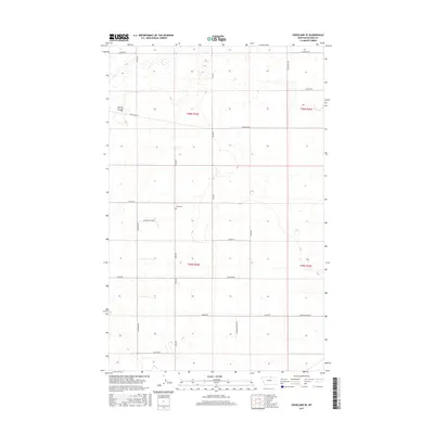 2017 Map of Hogeland SE, 2017 Print