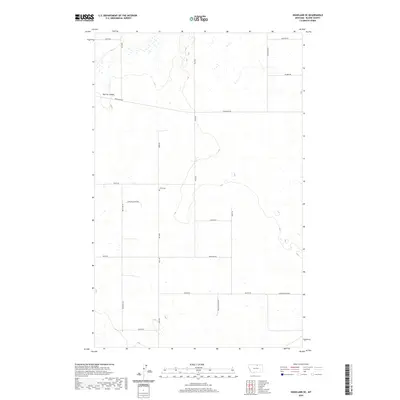 2020 Map of Hogeland SE, 2020 Print