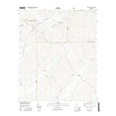 2014 Map of Hogglesville, 2014 Print