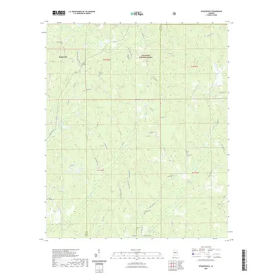 2021 Map of Hogglesville, 2021 Print