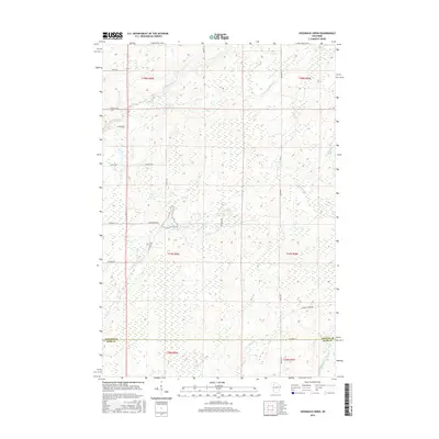 2015 Map of Hogsback Creek, 2015 Print