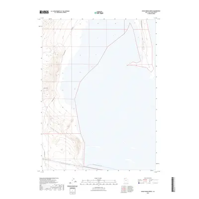 2023 Map of Hogup Ridge North, 2023 Print