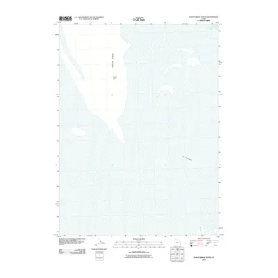2011 Map of Hogup Ridge South, 2011 Print