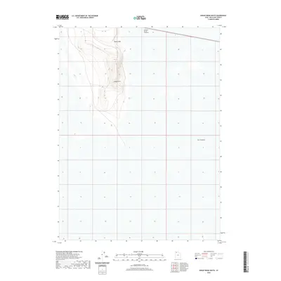 2020 Map of Hogup Ridge South, 2020 Print