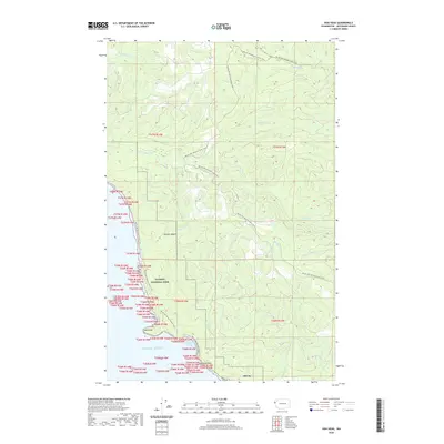 2020 Map of Hoh Head, 2020 Print