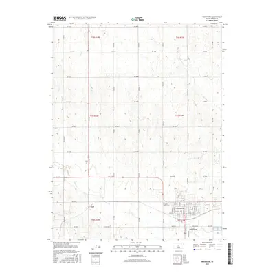 2015 Map of Hoisington, 2015 Print
