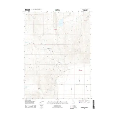 2015 Map of Holbrook Canyon, 2015 Print