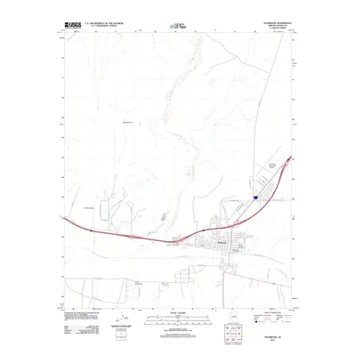 2011 Map of Holbrook, 2011 Print