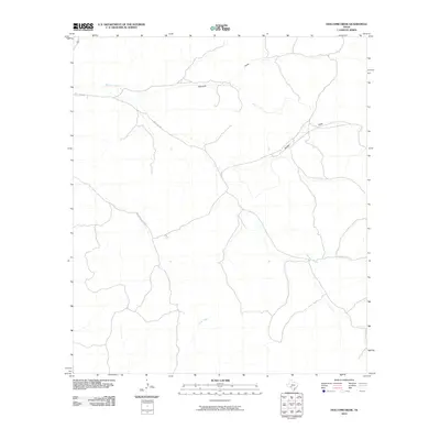 2010 Map of Holcomb Draw, 2010 Print