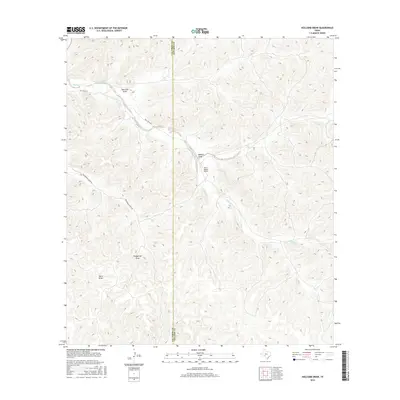 2016 Map of Holcomb Draw, 2016 Print