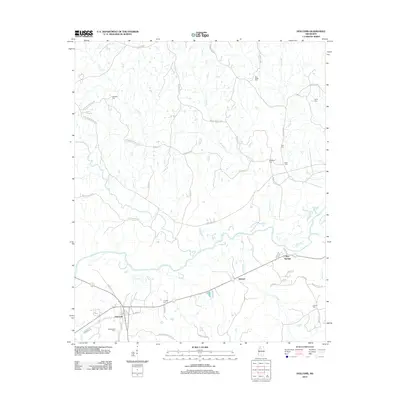 2012 Map of Holcomb, 2012 Print