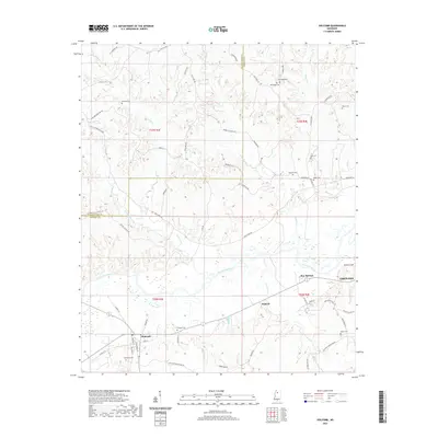 2020 Map of Holcomb, 2020 Print