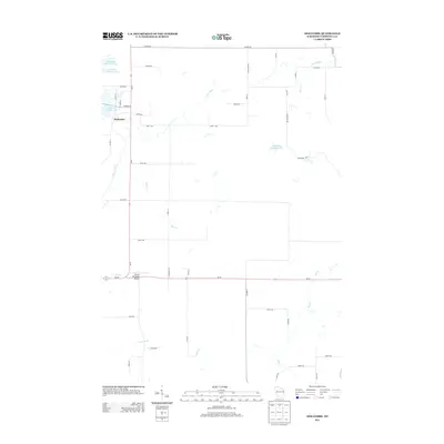2013 Map of Holcombe, 2013 Print