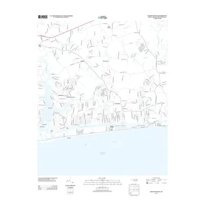 2013 Map of Holden Beach, 2013 Print