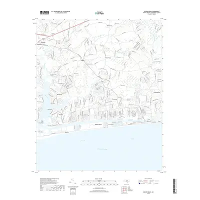 2019 Map of Holden Beach, 2019 Print