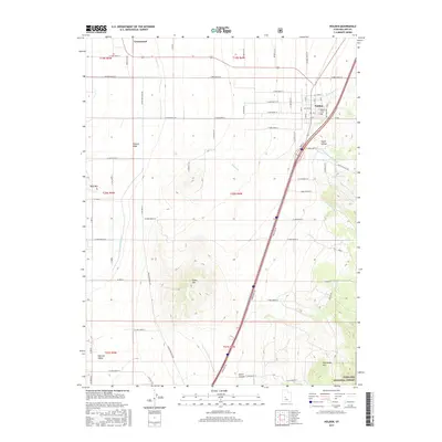 2017 Map of Holden, 2017 Print