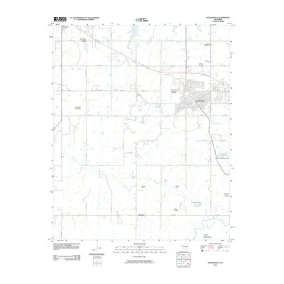 2010 Map of Holdenville, 2010 Print