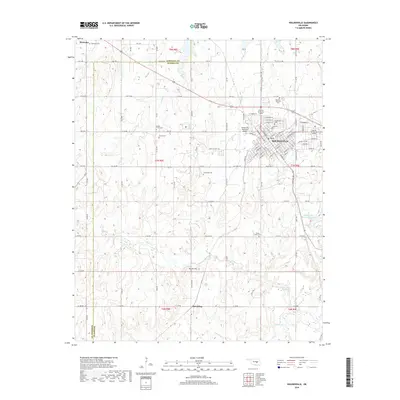 2018 Map of Holdenville, 2018 Print