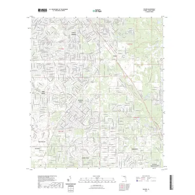 2023 Map of Holder, 2023 Print
