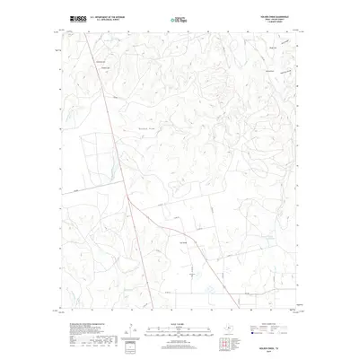 2019 Map of Holder Creek, 2019 Print