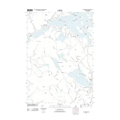 2012 Map of Holderness, 2012 Print