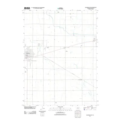 2011 Map of Holdrege East, 2011 Print
