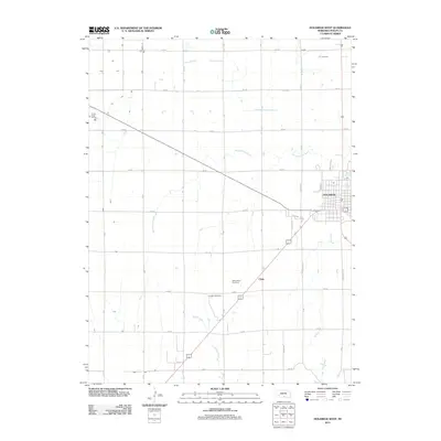 2011 Map of Holdrege West, 2011 Print