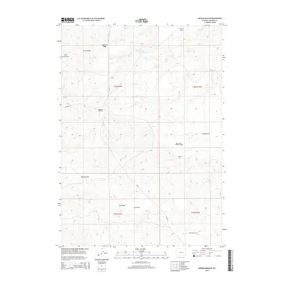 2015 Map of Holdup Hollow, 2015 Print