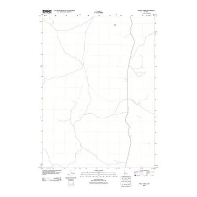 2010 Map of Hole In Rock, 2010 Print