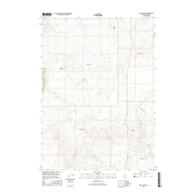 2017 Map of Hole In Rock, 2017 Print