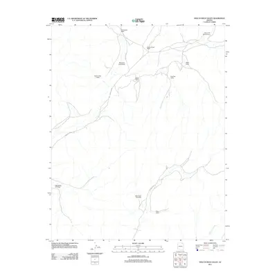 2011 Map of Hole In Rock Valley, 2011 Print