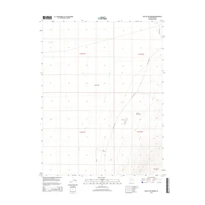 2014 Map of Hole in the Ground, 2014 Print