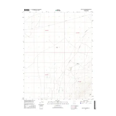 2017 Map of Hole in the Ground, 2017 Print