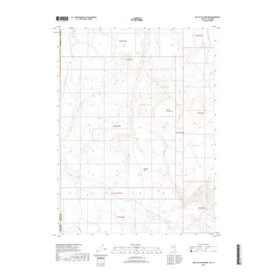 2018 Map of Hole In The Ground, 2018 Print