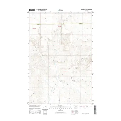 2014 Map of Hole-in-the-Rock, 2014 Print