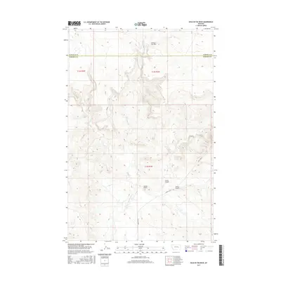 2017 Map of Hole-in-the-Rock, 2017 Print