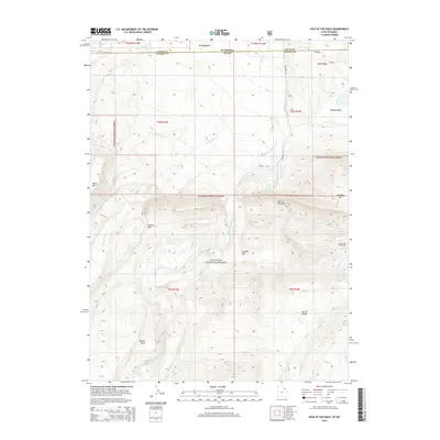 2014 Map of Hole In The Rock, 2014 Print